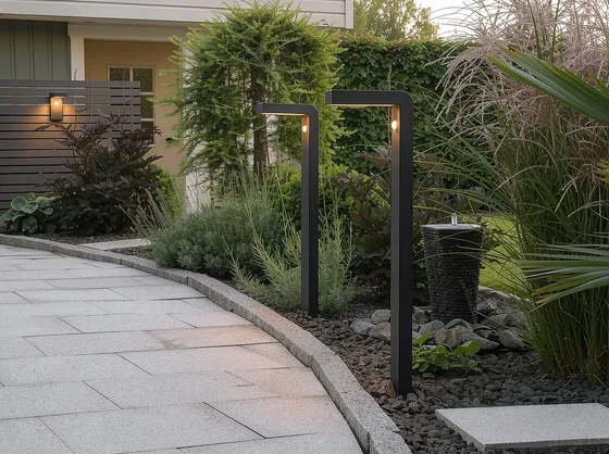 Perché automatizzare le luci esterne quando il tramonto anticipa (foto Illuminazione giardino Eglo Baracconi)