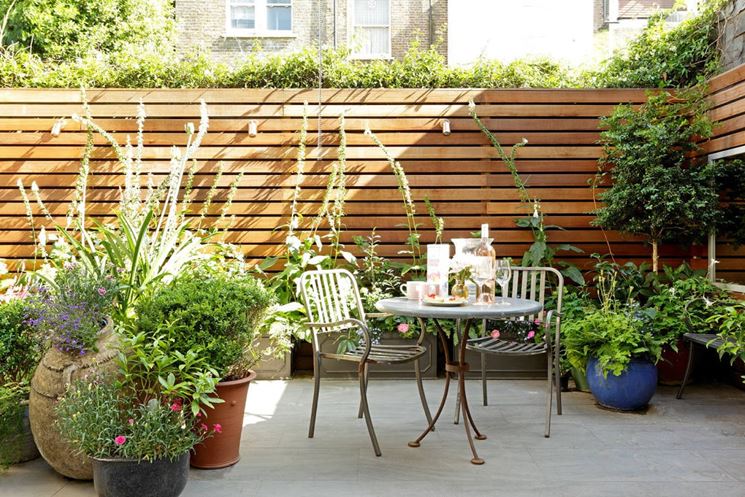 Grigliati in legno per terrazzo - Grigliati per giardino - Grigliati in legno  per il terrazzo